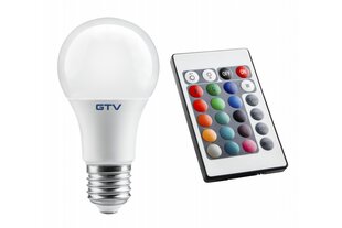 Светодиодная лампа RGBW, GTV, LD-PC2A60RGBW-9W цена и информация | Лампочки | 220.lv