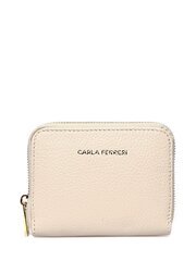 Carla Ferreri SS24 CF 1840 BEIGE кожаная сумка цена и информация | Женские кошельки, держатели для карточек | 220.lv