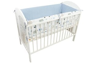 Bērnu gultas veļa, 6 daļas, zila цена и информация | Детское постельное бельё | 220.lv