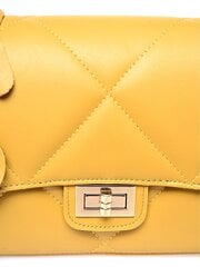 Carla Ferreri SS24 CF 2211 SENAPE кожаная сумка цена и информация | Женские сумки | 220.lv