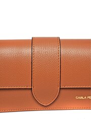 Carla Ferreri SS24 CF 1833T COGNAC 44 ādas soma cena un informācija | Sieviešu somas | 220.lv