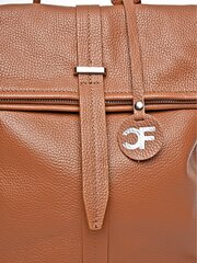 Carla Ferreri SS24 CF 1884 COGNAC кожаная сумка цена и информация | Женские сумки | 220.lv