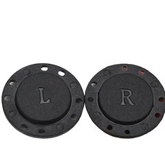 Magnētiskās pogas, Electronics LV-2084, melnas, 4 gab cena un informācija | Šūšanas piederumi | 220.lv