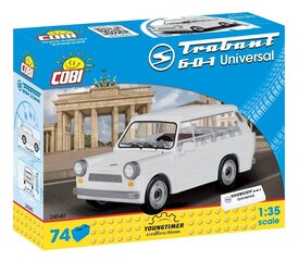 Konstruktors Cobi Trabant 601 Universal, 70 d. cena un informācija | Konstruktori | 220.lv