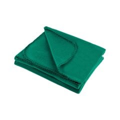 шерстяное одеяло 130x150 см teesa - зеленый цена и информация | Покрывала, пледы | 220.lv