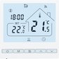 Beok Tuya vieds sienas termostats Wi-FiAlexa, Google TOL47WIFI-WPB цена и информация | Siltās grīdas | 220.lv