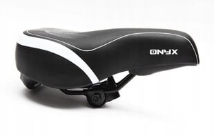 Велосипедное седло ONYX WHITE LINE Citi_ HIT цена и информация | Седла для велосипедов и чехлы на сиденья | 220.lv