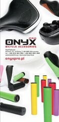 Velosipēda stūres rokturis Onyx Grip, 12 cm cena un informācija | Velo rokturi | 220.lv