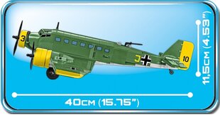 Konstruktors Cobi HC Otrā pasaules kara Junkers JU52/3M 548kl 5710 cena un informācija | Konstruktori | 220.lv