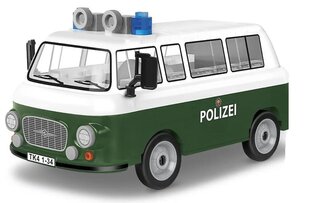 Описание
Кирпичные автомобили Barkas B1000 Polizei
Грузовой автомобиль и микроавтобус, выпущенные в 19611-1991 годах в бывшей ГДР. Единственный автомобиль такого класса, произведенный в Восточной Германии. Автомобили Barkas эксплуатировались в основном в ГДР. Версия микроавтобуса Polizei была адаптирована к потребностям полиции, были установлены предупредительные наконечники и сирены, а интерьер был изменен.
Автомобиль Barkas в полицейской версии можно собрать из набора строительных блоков COBI, содержащих целых 157 элементов. Модель была точно воспроизведена в масштабе 1:35. В наборе нет наклеек. Блоки покрыты высококачественными принтами, которые не стираются даже во время интенсивной игры. Набор имеет продуманную компактную конструкцию и подвижные колеса.
Модель, изготовленная из строительных блоков COBI, станет не только игрушкой в детской комнате, но и поспособствует интересу к истории автомобильной промышленности. Это, безусловно, поможет развить моторику детей и повысить навыки строительства. Для взрослых любителей кирпича это будет прекрасная модель исторического транспортного средства и, возможно, начало будущей коллекции.157 высококачественных блоков, изготовленных в ЕС компанией с более чем 20-летней традицией, соответствуют стандартам безопасности детских товаров, полностью совместимы с другими марками строительных блоков, Блоки с принтами не деформируются и не выцветают во время игры или под воздействием температуры, Четкая и интуитивно понятная инструкция по рисункам и рисункам, значки, вращающиеся колеса.
Номер детали
24596
серия 18149
Минимальный возраст 5 лет
Пол: мальчики
Пол: девочки
Количество элементов 157
Размер набора маленький
Другие функции
Размеры упаковки: 23,5 х 5 х 18 см цена и информация | Конструкторы и кубики | 220.lv