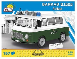 Описание
Кирпичные автомобили Barkas B1000 Polizei
Грузовой автомобиль и микроавтобус, выпущенные в 19611-1991 годах в бывшей ГДР. Единственный автомобиль такого класса, произведенный в Восточной Германии. Автомобили Barkas эксплуатировались в основном в ГДР. Версия микроавтобуса Polizei была адаптирована к потребностям полиции, были установлены предупредительные наконечники и сирены, а интерьер был изменен.
Автомобиль Barkas в полицейской версии можно собрать из набора строительных блоков COBI, содержащих целых 157 элементов. Модель была точно воспроизведена в масштабе 1:35. В наборе нет наклеек. Блоки покрыты высококачественными принтами, которые не стираются даже во время интенсивной игры. Набор имеет продуманную компактную конструкцию и подвижные колеса.
Модель, изготовленная из строительных блоков COBI, станет не только игрушкой в детской комнате, но и поспособствует интересу к истории автомобильной промышленности. Это, безусловно, поможет развить моторику детей и повысить навыки строительства. Для взрослых любителей кирпича это будет прекрасная модель исторического транспортного средства и, возможно, начало будущей коллекции.157 высококачественных блоков, изготовленных в ЕС компанией с более чем 20-летней традицией, соответствуют стандартам безопасности детских товаров, полностью совместимы с другими марками строительных блоков, Блоки с принтами не деформируются и не выцветают во время игры или под воздействием температуры, Четкая и интуитивно понятная инструкция по рисункам и рисункам, значки, вращающиеся колеса.
Номер детали
24596
серия 18149
Минимальный возраст 5 лет
Пол: мальчики
Пол: девочки
Количество элементов 157
Размер набора маленький
Другие функции
Размеры упаковки: 23,5 х 5 х 18 см цена и информация | Конструкторы и кубики | 220.lv