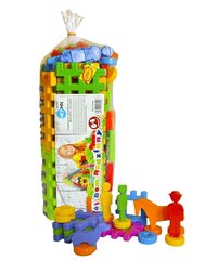 Bloku komplekts Czako Klocki Manas ģimenes mājas 25296 cena un informācija | Rotaļlietas zīdaiņiem | 220.lv