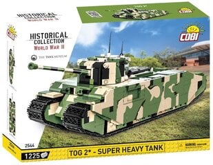 Konstruktors Cobi HC WWII BritishTOG II SHT TankMus. 2544, 1230 d. cena un informācija | Konstruktori | 220.lv