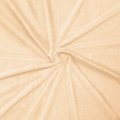 шерстяное одеяло 150x200 см teesa, кремовое цена и информация | Покрывала, пледы | 220.lv