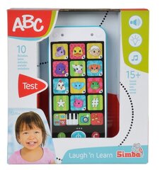 Mans pirmais viedtālrunis Simba ABC 401-0002 cena un informācija | Rotaļlietas zīdaiņiem | 220.lv