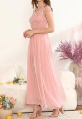 Длинное женское платье DressTells, розовый цена и информация | Платья | 220.lv