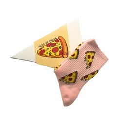 Оригинальные носки  в подарочной коробке Кусочек Пиццы. цена и информация | Оригинальные носки | 220.lv