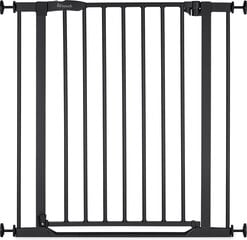 Защитные ворота Hauck Clear Step 2, 75 - 80 см, черный цвет цена и информация | Товары для безопасности детей дома | 220.lv