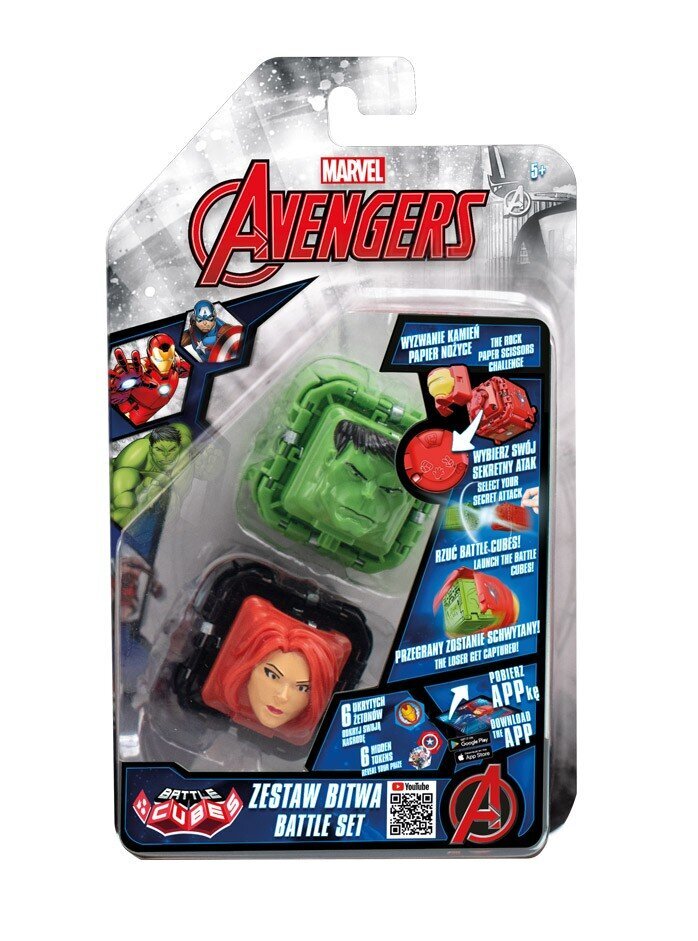 Spēle Cobi Batle Cubes Avengers 002451 cena un informācija | Galda spēles | 220.lv