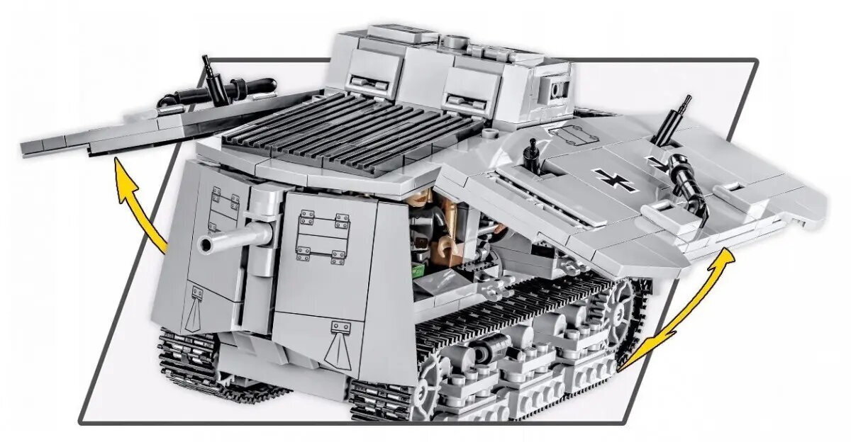 Konstruktors Cobi A7V, 840 d. cena un informācija | Konstruktori | 220.lv