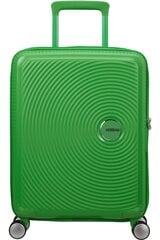 Маленький чемодан для ручной клади American Tourister Soundbox Spinner Grass Green, S цена и информация | Чемоданы, дорожные сумки | 220.lv