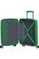 American Tourister rokas bagāža Soundbox Spinner 55 cm, Zaļš cena un informācija | Koferi, ceļojumu somas | 220.lv