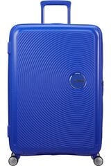 American Tourister средний чемодан Soundbox Spinner Expandable 67см, Cobalt Blue цена и информация | Чемоданы, дорожные сумки | 220.lv