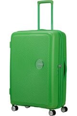 Большой чемодан American Tourister Soundbox Spinner Expandable Grass Green L цена и информация | Чемоданы, дорожные сумки | 220.lv