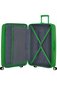 American Tourister lielais ceļojumu koferis Soundbox Spinner Expandable 77 cm L, zaļš cena un informācija | Koferi, ceļojumu somas | 220.lv