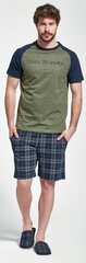 Мужская пижама с шортами Murphy, разноцветная цена и информация | Мужские халаты, пижамы | 220.lv