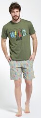 Мужская пижама с шортами Leroy, разноцветная цена и информация | Мужские халаты, пижамы | 220.lv