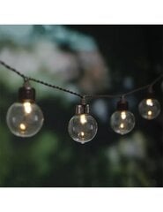 Dārza virtene, 10 LED, 280 cm cena un informācija | Āra apgaismojums | 220.lv