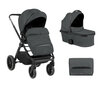 Universālie rati KikkaBoo Tiffany Adjustable 2in1, Dark Grey цена и информация | Bērnu rati | 220.lv