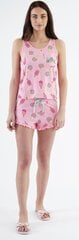 Женская пижама с шортами Camille, розовая цена и информация | Женские пижамы, ночнушки | 220.lv