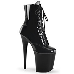Женгские ботинки для танцев на пилоне Pleaser USA, 20 см, чёрные цена и информация | Женские туфли | 220.lv