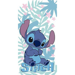 Pludmales dvielis Lilo and Stitch 70x140 cm cena un informācija | Dvieļi | 220.lv