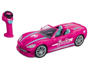 Tālvadības kabriolets Orbico Barbie Pink Cabriolet RC 63740 37409 cena un informācija | Rotaļlietas zēniem | 220.lv
