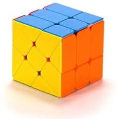 Головоломка кубик Рубика Windmill Cube, без наклеек цена и информация | Настольная игра | 220.lv