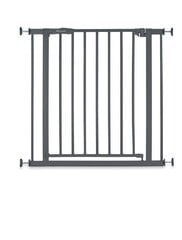 Защитные ворота Hauck Open N Stop 2, 75-80 см, темно-серый цвет цена и информация | Товары для безопасности детей дома | 220.lv