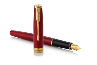Pildspalva Parker Sonnet Red Lacquer GT Fine цена и информация | Письменные принадлежности | 220.lv