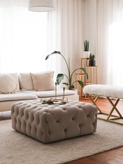 Pouffe Chester - Cream цена и информация | Кресла-мешки и пуфы | 220.lv