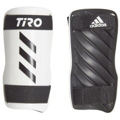 Защитные щитки Adidas Tiro SG Trn M GJ7758, белые/чёрные цена и информация | Футбольная форма и другие товары | 220.lv