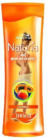 Dušas želeja ar mango un papaiju Joanna Naturia, 300 ml цена и информация | Dušas želejas, eļļas | 220.lv