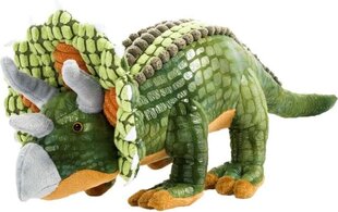 Plīša dinozaurs Triceratops Beppe, 237644, 79x24 cm cena un informācija | Mīkstās (plīša) rotaļlietas | 220.lv