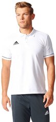 T-krekls vīriešiem Adidas, S izmērs, balts cena un informācija | Futbola formas un citas preces | 220.lv
