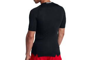 Футболка мужская Nike Pro Top Compression Short Sleeve 838091-010, черный цвет цена и информация | Мужская спортивная одежда | 220.lv