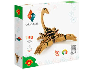 Radošais komplekts Alexander 3D Origami Skorpions cena un informācija | Attīstošās rotaļlietas | 220.lv