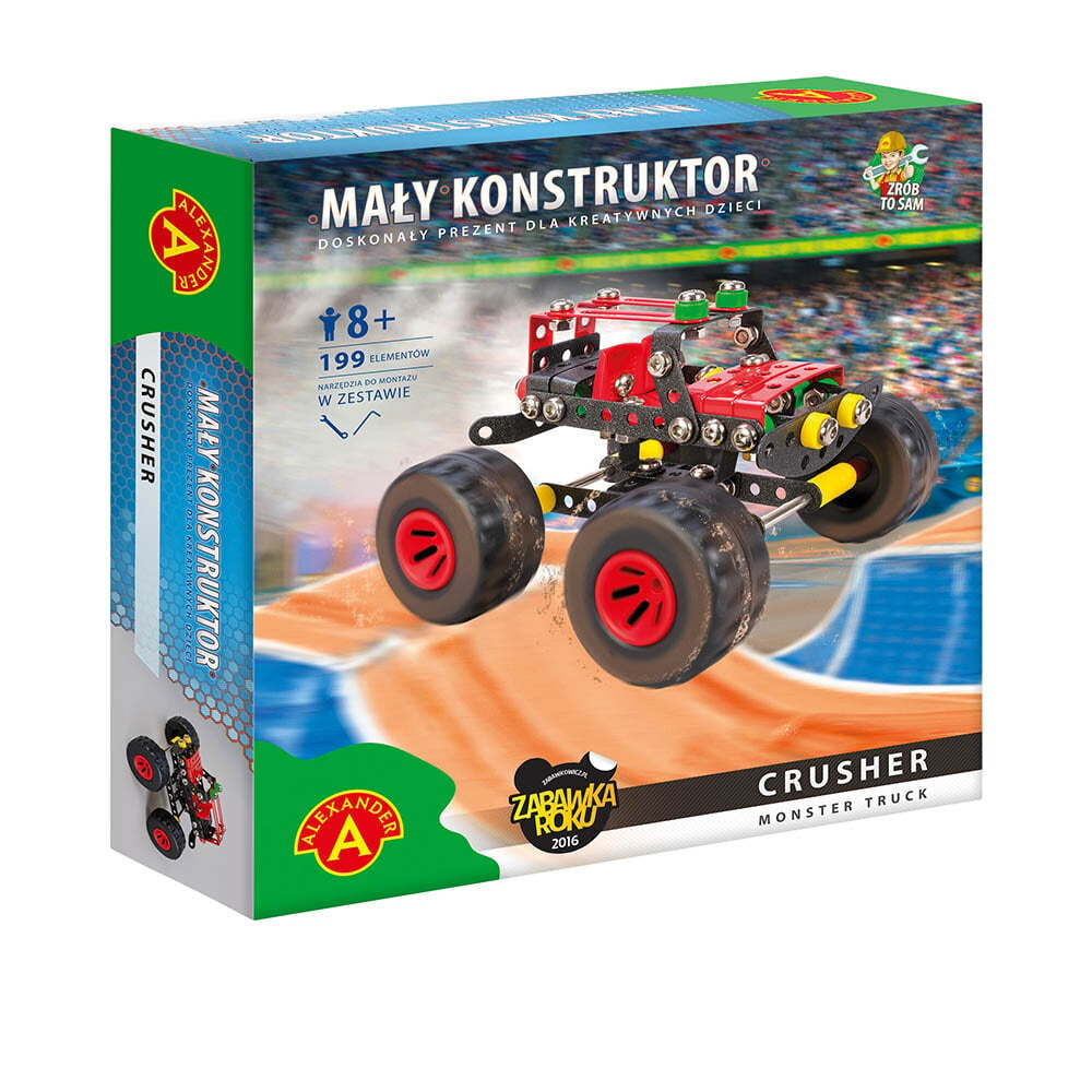 Konstruktors Alexander Little Monster Truck 19155, 199 d. cena un informācija | Konstruktori | 220.lv