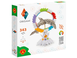 Radošais komplekts Alexander 3D Origami Delfīns cena un informācija | Attīstošās rotaļlietas | 220.lv