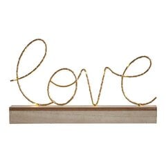 "LOVE" stāvoša dekorācija ar LED apgaismojumu цена и информация | Праздничные декорации | 220.lv